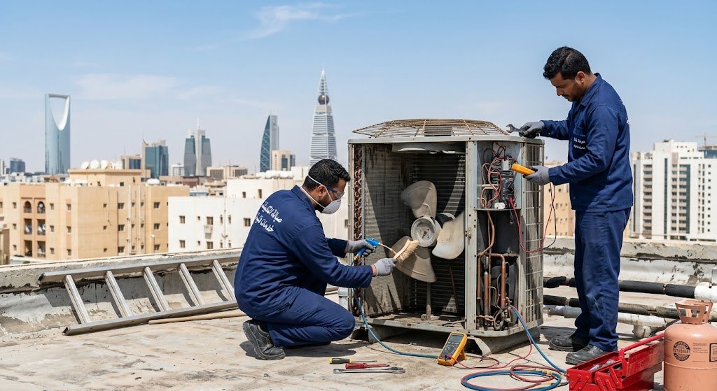 صيانة مكيفات حي السلي بالرياض