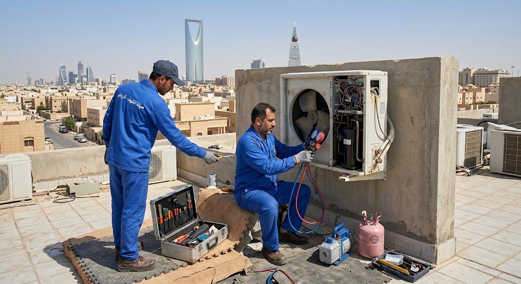 صيانة مكيفات حي الصالحية بالرياض